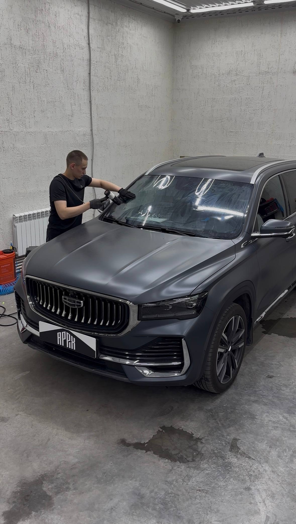 Geely Monjaro — в процессе работы
